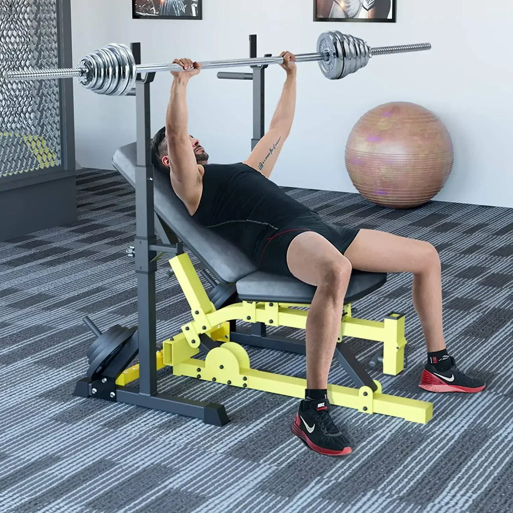 Rack Squat Réglable Multifonction Pro — 250kg
