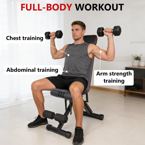 Banc de Musculation Pliable Multifonction Pro